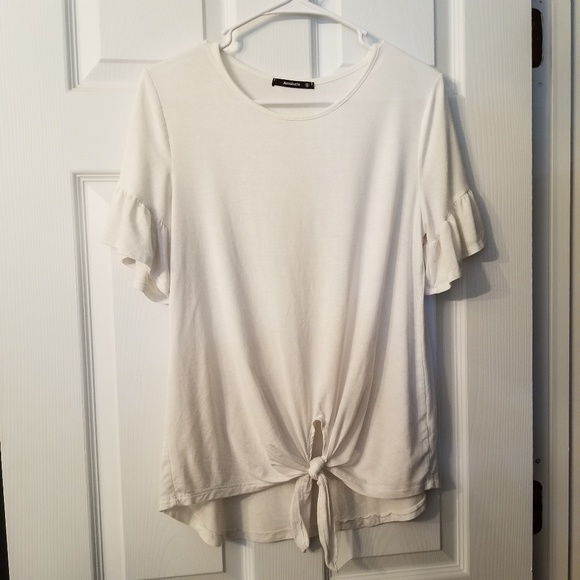 Ruffle Sleeve Top - Picture 2 of 2